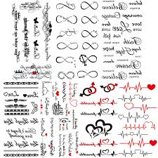 La mejor parte del cuello para tatuarse es la nuca, ya que ahí se siente menos dolor por ser menos sensible y luce más estético. Tatuaje Temporal Pequeno Sin Fin Para Ninos Y Mujeres Tatuajes Minimalistas Con Letras Y Palabras Corazon Dedo Muneca Cuello Tatuaje Divertido Tattoo Y Piercing