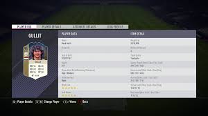 Fifa 21 icon player item of ruud gullit: 90 Ruud Gullit Icon Fifa 18 Player Review Futhead News