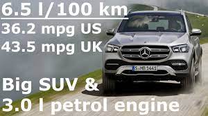 The gle's fuel economy is average for the luxury midsize suv class. Mercedes Gle 450 Eq Boost City Fuel Consumption Economy Real Life Test 1001cars Youtube
