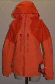The North Face Womens Powder Guide Jacket Ski Snowboard Gore Tex M New Orange 415157308235 Ebay