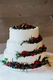17 Three Tier Wedding Cakes That Make Show Stopping Desserts Cake Decorated With Fruit Fruit Wedding Cake Tiered Wedding Cake