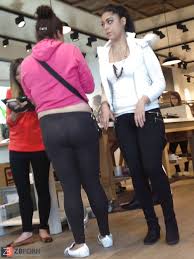 Candid teens leggings 19 year old curves