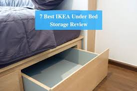 Depending on which size of the bed you choose, you can fit up to four storage boxes. 7 Best Ikea Under Bed Storage Review 2021 Ikea Product Reviews