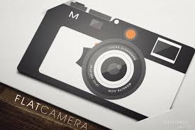 Shop camera business cards | photography created by studio427. Flat Camera Business Card Creative Photoshop Templates Creative Market