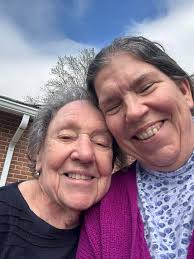 Rita Cox celebrated Nurse's Day with this photo of co workers in the 1970s  & taken in 2007. Helen Czarnecki,Mary Ann Eils,Dolores Luebke,Linda  DeGolier, Rita Cox, & Lucy Richer.