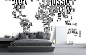 Banff canada tourist map rocky mountains. Typographic World Map Wallpaper