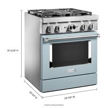 30'' smart commercial style dual fuel