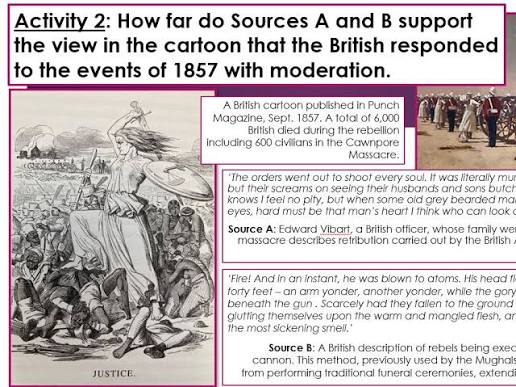 The British Empire: Impact of the 1857 Indian Rebellion | Teaching Resources