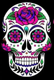 Kuru Kafa Sugar Skull Art Sanat Cizimler