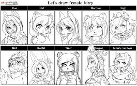 Let's draw female furry by shepherd0821 -- Fur Affinity [dot] net