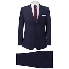 Nel nostro shop puoi trovare completi & giacche dal taglio classico o moderno a prezzi come sempre molto convenienti. Vidaxl Vestito Elegante Da Uomo 2 Pezzi Blu Marino Taglia 52 Eprice