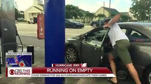 Historic demand for gasoline sparked major gas shortages in the days before hurricane irma struck florida over the weekend. A Gasoline Shortage In Florida Is Cbs This Morning