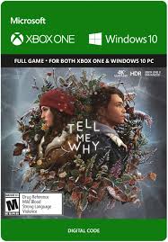 Starting today through to the end of june, you can download tell me why for free. Amazon Com Tell Me Why Standard Xbox One Digital Code Video Games
