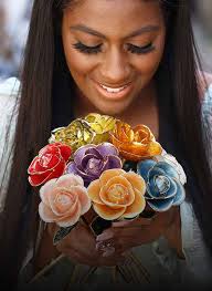 Silver Bumblebee Diamond Necklace