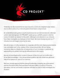 I understand i can withdraw my consent at any time. Cd Projekt Red Home Facebook