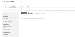 Have Order Orders But No Orders Showing To Ship Order Management Shipping Feedback Returns Amazon Seller Forums