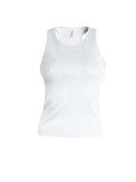 Fronces au niveau du dos nageur. T Shirt Debardeur Pour Femme Dos Nageur