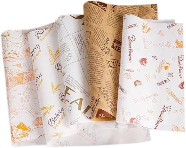 Custom Printed Food Paper - Wax Paper Global