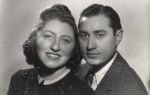 Izak Kalaora with his parents Donna and Avram Kalaora