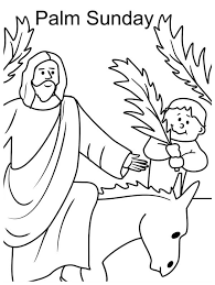 Coloring pages for palm sunday (holidays and special occasions) ➜ tons of free drawings to color. Palm Sunday Coloring Pages Best Coloring Pages For Kids