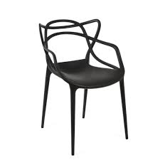 With the masters chair for kartell , philippe starck honors three icons of modern design. Masters Chair In Plastic With Armrests