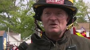 Cleveland firefighter injured in porch collapse