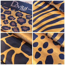 Safari Desenler Sari Dosemelik Kumaslar Kumas Desenler