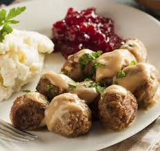 Svedske Mesne Kroglice Kottbullar Recipe Ikea Meatball Recipe Food Meatball Recipes