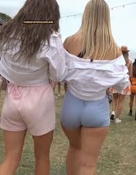 My blonde girlfriend ass creepshots - Creepshots