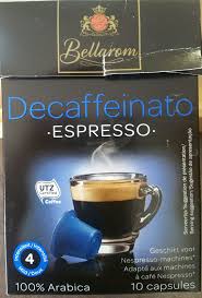Manuals for the category bellarom coffee machines. Capsulas Cafe Descafeinado Bellarom 1