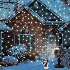 Buy Led Snowfall Projector Lights Christmas Snowflake Projector Light With Wireless Remote Indoor Outdoor Waterproof Snow Falling Landscape Projection Light For Outdoor Christmas Lights Outdoor Christmas Light Projector Halloween Lights Decorations