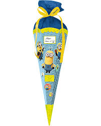 Der stift wird an der kordel befestigt. Bastelset Schultute Minions 67 Cm Minions Mytoys