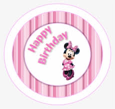 minnie in pink party toppers or free printable candy roommates disney minnie mouse bow tique giant wall transparent png 783x748 free download on nicepng