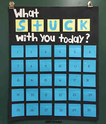 What Stuck With You Today Chart Simply Kinder