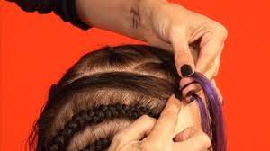 Use a braiding technique that you are comfortable with. Step 3 Of 3 How To Add Braiding Hair To Cornrows Doctoredlocks Com Youtube