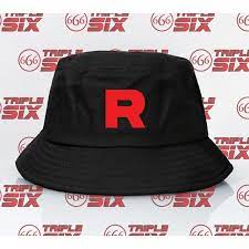 Pokemon Team Rocket Bucket Hat Shopee Singapore