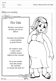 O dia das mães é realmente um dia muito especial, ótimo para relembrarmos tudo que nossas mães fez por nós. Atividades Dia Das Maes Musica Da Mamae Escola Educacao