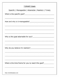 Our first goal setting worksheet is the smart goal setting worksheet. Set Smart Goals Worksheets Smart Goals Worksheet Goals Worksheet School Social Work