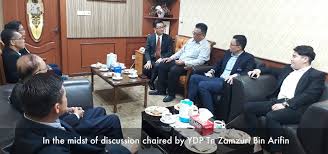 What is shorthand of majlis daerah alor gajah? Courtesy Call On Ydp Majlis Perbandaran Alor Gajah Mpag Rehda
