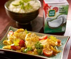 Curry De Lotte Au Lait De Coco Recette Gourmand Recette Recette De Plat Recette Poisson Recette