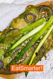 Dinkelpizza Mit Pesto Rezept Eat Smarter Spargel Pesto