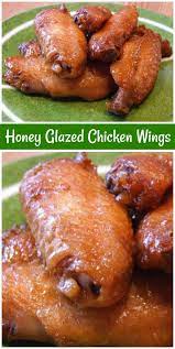 Honey Glazed Chicken Wings Recipe Honey Glazed Chicken Wing Recipes Chicken Wing Recipes