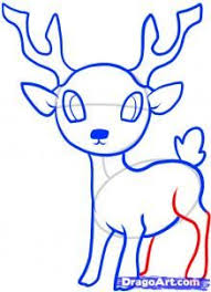 How To Draw A Deer For Kids Step By Step Animals For Kids For Kids Free Online Drawing Tutorial Added By D Deer Drawing Deer Drawing Easy Drawing For Kids