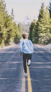 Handsome Young Man Running Street Iphone 6 Plus Wallpaper Man Photography Photography Poses For Men Running Photography