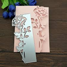 Cut inside the marker outlines so that the petals will be free of ink once cut. Buy Rose Leaves Border Metal Cutting Dies Stencils Die Cut Diy Scrapbooking Album Paper Card Embossing At Affordable Prices Free Shipping Real Reviews With Photos Joom