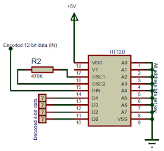 Ht12d Circuit Diagram In 2019 Circuit Diagram Circuit
