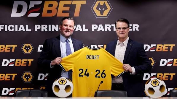 DEBET become principal partner in record deal | Club | Latest News | Wolverhampton Wanderers FC