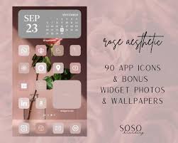 Rose Pink Neutral Aesthetic 90 Iphone Ios 14 App Icons Etsy Iphone home screen ideas | neutral aesthetic, ios14 homescreen, autumn, iphone icons, widgetsmith. rose pink neutral aesthetic 90 iphone ios 14 app icons aesthetic app icons ios14 widget covers widgetsmith ios shortcuts icon pack iphone