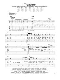 Bruno Mars Treasure Sheet Music Notes Chords Score Download Printable Pdf Sheet Music Notes Sheet Music Music Notes