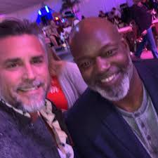 Been a Dallas Cowboys fan since I was kid, can't believe I'm taking a pic  with THE Emmitt Smith! When we get back to Dallas after the Waste  Management Celebrity Pro Am,
